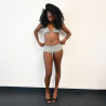 Shorty maillot de bain rayé