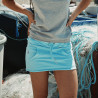 Jupe sweat bleue